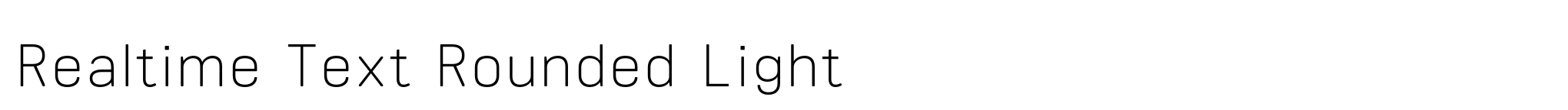 Realtime Text Rounded Light image